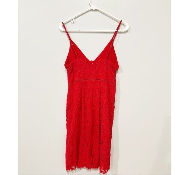 Astr the label red lace mini dress - Picture 3 of 6